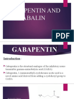 Gabapantin and Pregabalin