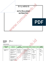 Silabus Matematika Sma