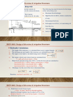 IDEN 6041 - Design of Diversion & Irrigation Structures - 2b