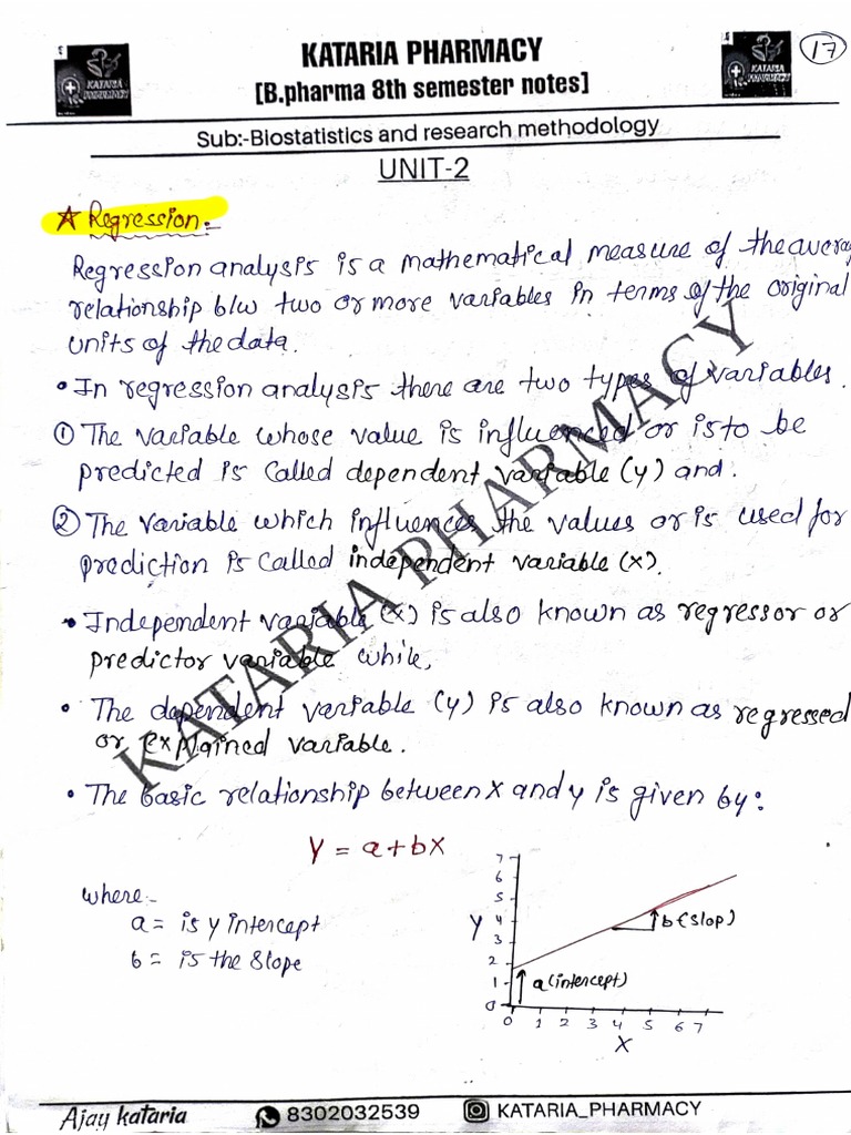 Unit 2 Biostatics | PDF