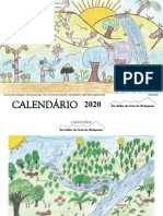 Calendário Serra Da Bodoquena - 2020 - Apoio Edem Mineradora