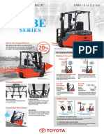 H. Min.: Electric Powered Forklift 8FBE 1.0 To 2.0 Ton