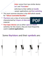 Names: Thyristor Thyr Istor