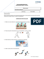 2°básico Evaluación EFI y Salud