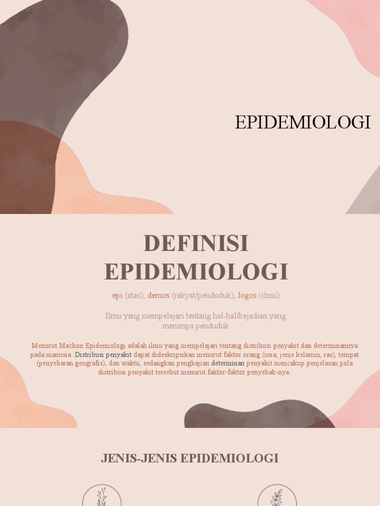 EPIDEMIOLOGI PDF