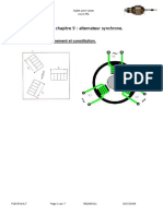 Cours Chapitre 9: Alternateur Synchrone