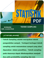 Rosnaini Teknik Sampling