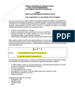 Método de La Velocidad Con Flotador y Área Sección Transversal