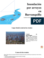 Inundación Por Arroyos en Barranquilla