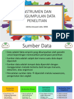 Instrumen Dan Pengumpulan Data Penelitian