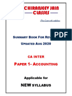 Summary Notes Accounts by CA Chiranjeev Jain - Account - StepFly OUTS160521