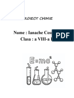 Proiect Chimie