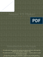 Amazon V/S Flipkart: Name-Kaerin Roll No - 19bba05