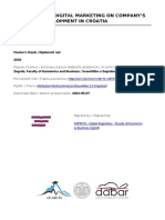 Digital Marketing Impact On Salemaster - Thesis - Filip - Filipovic - Final - Docx - 1