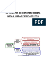 Macetes, Dicas, Mapas e Mnemônicos de Constitucional