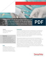 Validation of An Improved Ion Chromatography