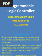 Programmable Logic Controller: Engr - Jama Adam Salah