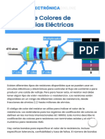 Código de Colores de Resistencias Eléctricas (Guía 2022)