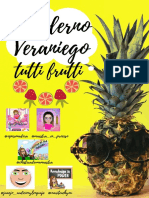 Actividad - Cuaderno Veraniego Tutti Frutti
