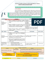 Experiencia de Aprendizaje - Tercero B-1