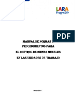 MNPP Control de Bienes Unidades de Trabajo Marzo 2016 Pubicado