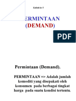 K 5 FEB 211 Permintaan (DEmand)