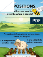 Prepositions Class 1 LP