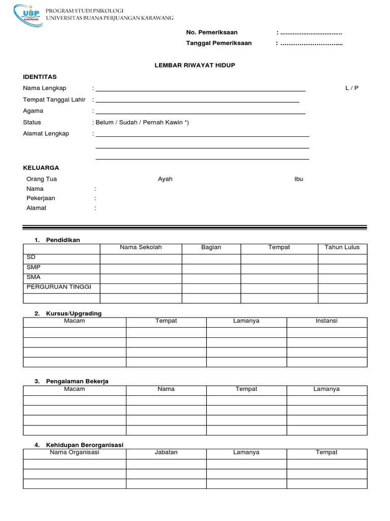 Lembar RH | PDF