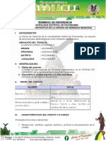 Asistente administrativo en la Oficina de Gerencia Municipal de Pacobamba