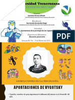 Aportaciones Psicologicas de Lev Bygotsky