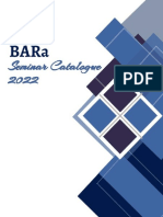 BARa's Seminar Catalogue 2022 