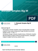 4. Mgmt Sains - Metode Simplex Big M