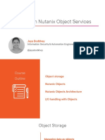 Working with Nutanix Object Services