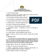 Cerimonial Do Projeto Somando Forças