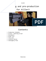 Killer3 Planning Booklet