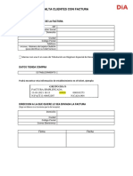 Datos Del Receptor de La Factura