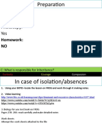 02 Genetics Vocabulary and Punnets Squares