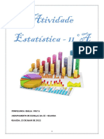 Atividade - Estatística - 11º A