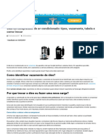 Óleo Do Compressor Do Ar-Condicionado - Tipos, Vazamento, Tabela e Como Trocar - WebArCondicionado