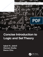 Concise Introduction To Logic and Set Theory