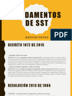 Fundamentos SST