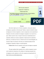 Derecho penal comparado: método de investigación