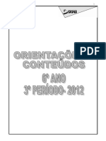 Conteudos - 6º ANO - 3º Período (21 Junho)