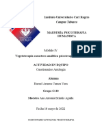 Psicoterapia corporal y formación del carácter según Wilhelm Reich