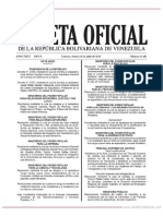 GO 41681 Decreto #3.927 de Fecha 26 de Julio de 2019