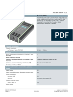 Fiche Technique Du Produit 6GK1571-0BA00-0AA0: Désignation Du Type de Produit PC Adapter USB A2