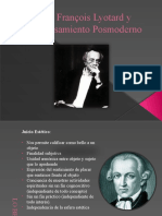 Jean Franc3a7ois Lyotard y El Pensamiento Posmoderno