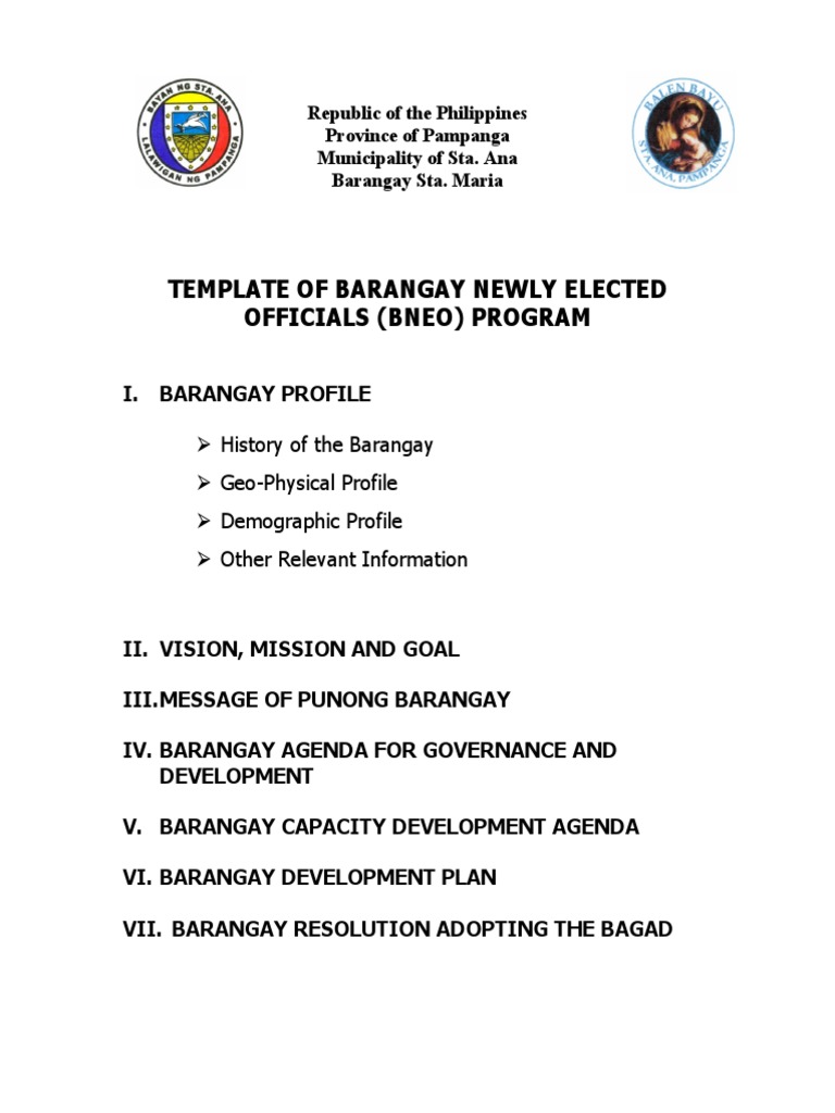 thesis about barangay problems pdf
