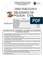 Aroeira 2014 PC To Delegado de Policia Prova