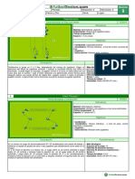 Calentamiento en Filas Con Balón Futbol 1